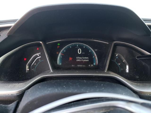 19XFC2F72JE003931 - 2018 HONDA CIVIC EX BLACK photo 9