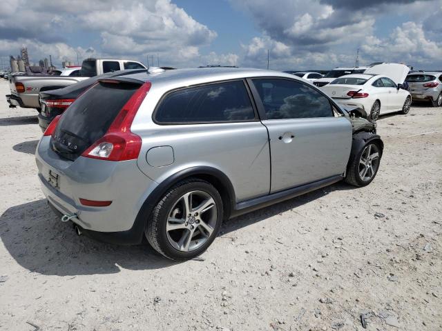 YV1672MK3D2309656 - 2013 VOLVO C30 T5 SILVER photo 3