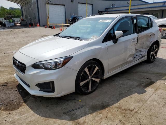 4S3GTAK60H3711804 - 2017 SUBARU IMPREZA SPORT WHITE photo 1