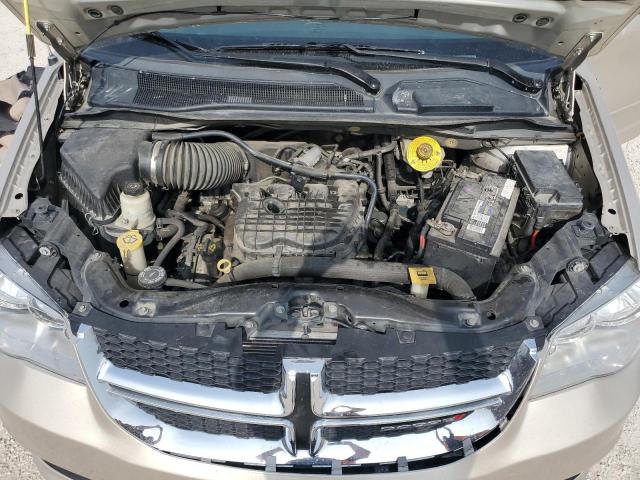 2C4RDGBG4DR766033 - 2013 DODGE GRAND CARA SE TAN photo 12