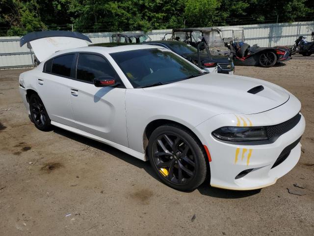 2C3CDXHG7MH658464 - 2021 DODGE CHARGER GT WHITE photo 4