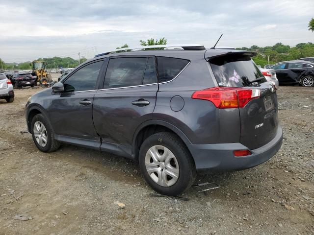 2T3ZFREV6FW152044 - 2015 TOYOTA RAV4 LE GRAY photo 2