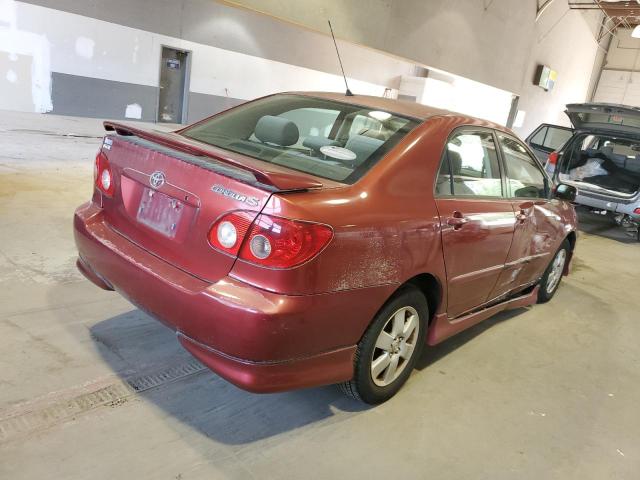 2T1BR32E87C803969 - 2007 TOYOTA COROLLA CE RED photo 3