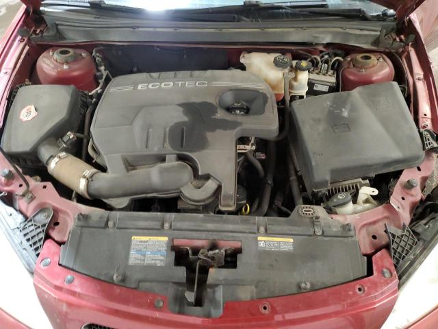 1G2ZF57B184179426 - 2008 PONTIAC G6 VALUE LEADER RED photo 11