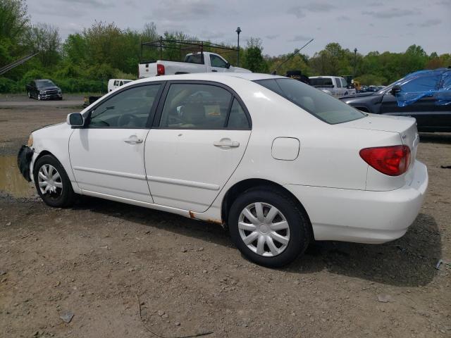 2T1BR32E05C393679 - 2005 TOYOTA COROLLA CE WHITE photo 2