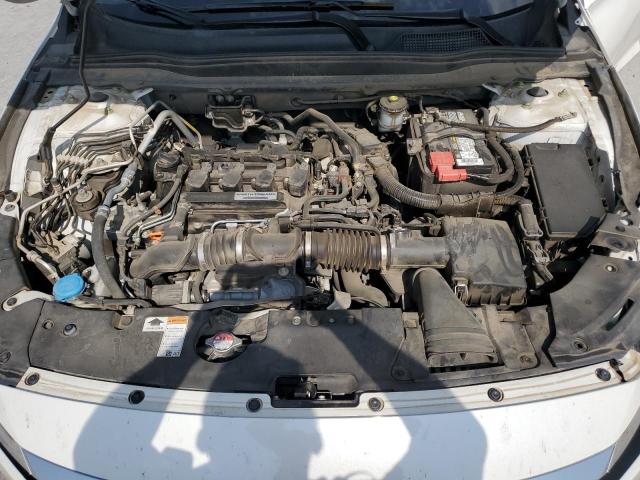 1HGCV1F11JA052853 - 2018 HONDA ACCORD LX WHITE photo 11