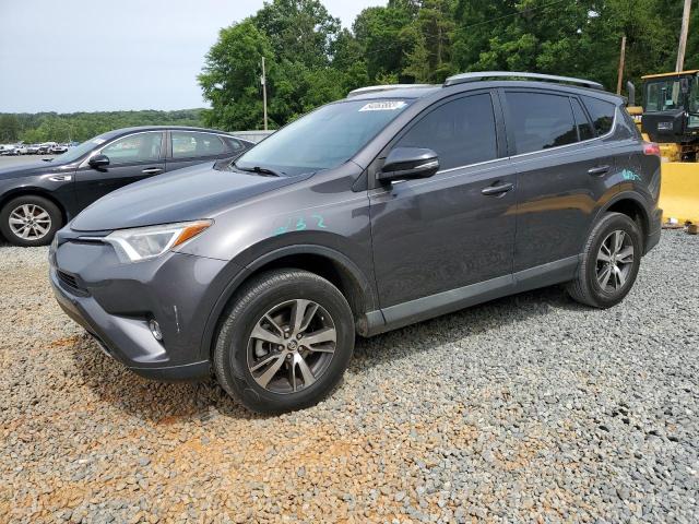 2T3WFREV2JW417375 - 2018 TOYOTA RAV4 ADVENTURE GRAY photo 1