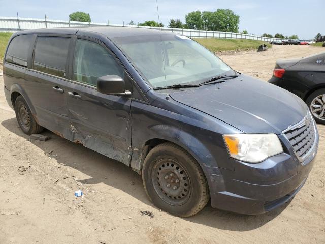 2A8HR44HX8R670990 - 2008 CHRYSLER TOWN & COU LX BLUE photo 4