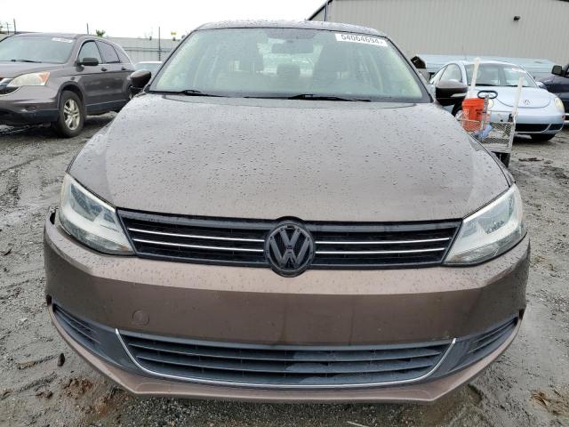 3VWLL7AJ4EM415991 - 2014 VOLKSWAGEN JETTA TDI BROWN photo 5