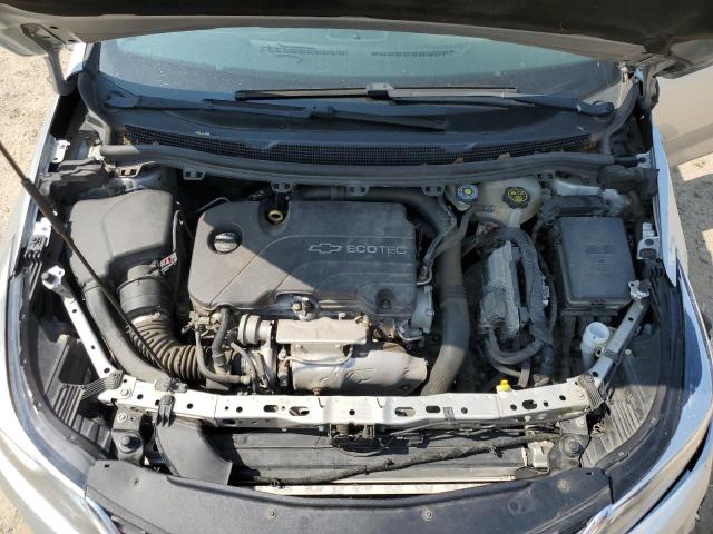 3G1BE6SM5JS545918 - 2018 CHEVROLET CRUZE LT SILVER photo 11