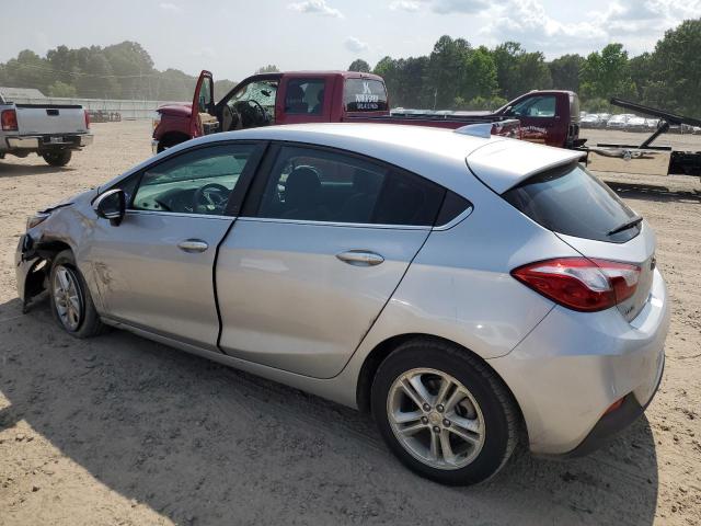 3G1BE6SM5JS545918 - 2018 CHEVROLET CRUZE LT SILVER photo 2