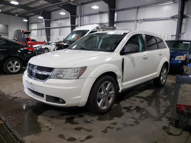 3D4GH57V39T512926 - 2009 DODGE JOURNEY SXT WHITE photo 1