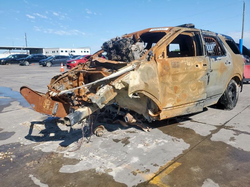 1FM5K8AR7HGD65379 - 2017 FORD EXPLORER POLICE INTERCEPTOR BLACK photo 1