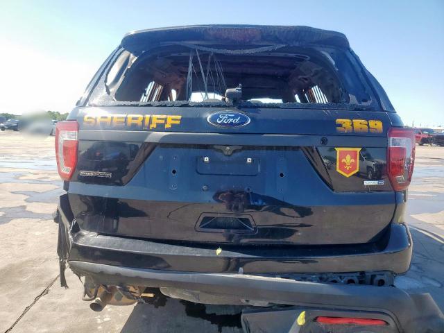 1FM5K8AR7HGD65379 - 2017 FORD EXPLORER POLICE INTERCEPTOR BLACK photo 6