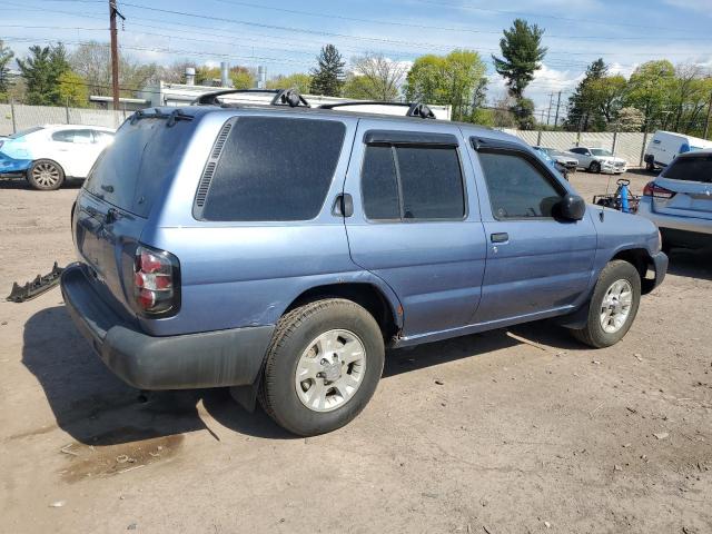 JN8AR07Y6YW417089 - 2000 NISSAN PATHFINDER LE BLUE photo 3