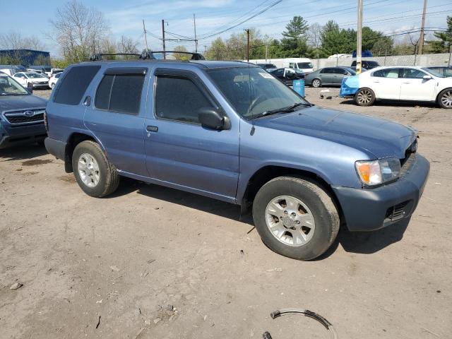 JN8AR07Y6YW417089 - 2000 NISSAN PATHFINDER LE BLUE photo 4