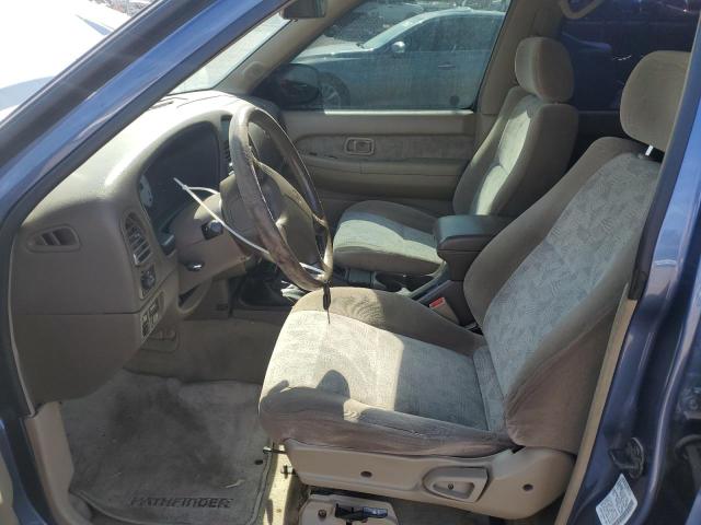 JN8AR07Y6YW417089 - 2000 NISSAN PATHFINDER LE BLUE photo 7