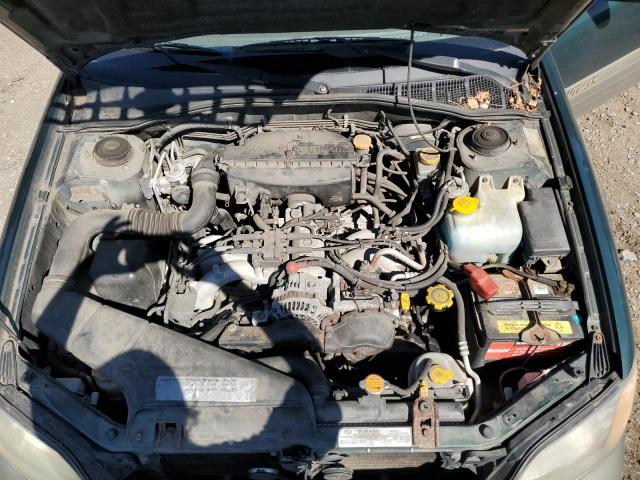 4S3BH6754Y6662176 - 2000 SUBARU LEGACY OUTBACK AWP 绿色 照片 11