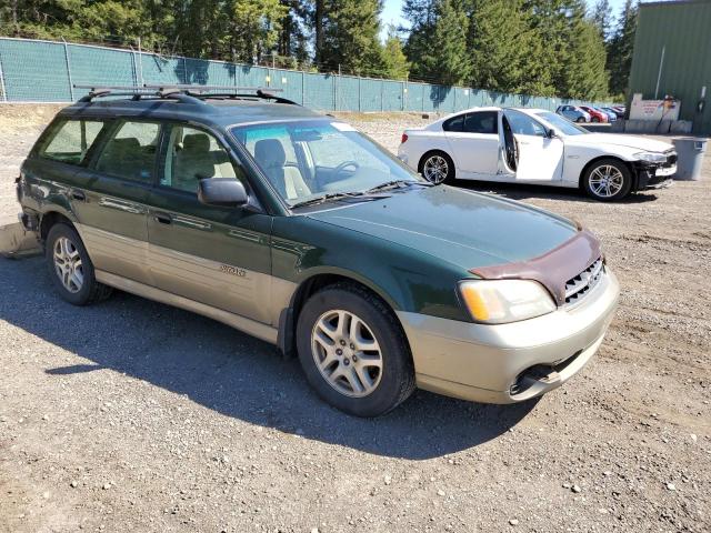 4S3BH6754Y6662176 - 2000 SUBARU LEGACY OUTBACK AWP 绿色 照片 4