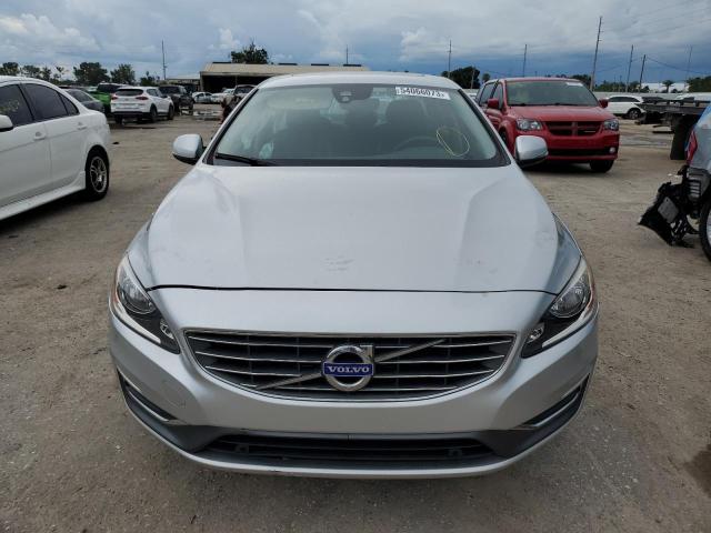 LYV402HK6HB136845 - 2017 VOLVO S60 PREMIER SILVER photo 5