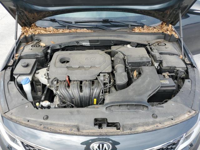 5XXGU4L3XGG119957 - 2016 KIA OPTIMA EX GRAY photo 11