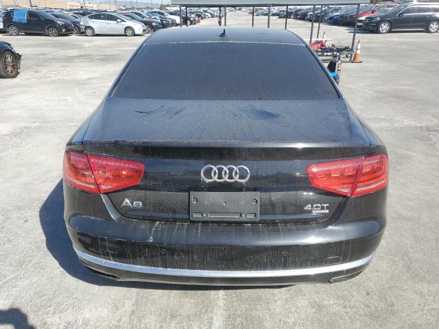 WAUA2AFD4DN030932 - 2013 AUDI A8 QUATTRO BLACK photo 6