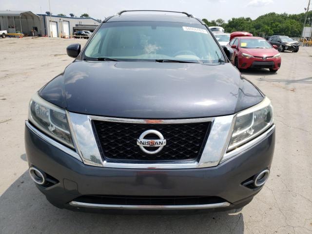 5N1AR2MN9EC631889 - 2014 NISSAN PATHFINDER S GRAY photo 5