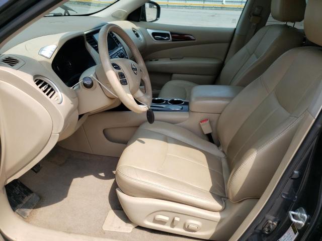 5N1AR2MN9EC631889 - 2014 NISSAN PATHFINDER S GRAY photo 7