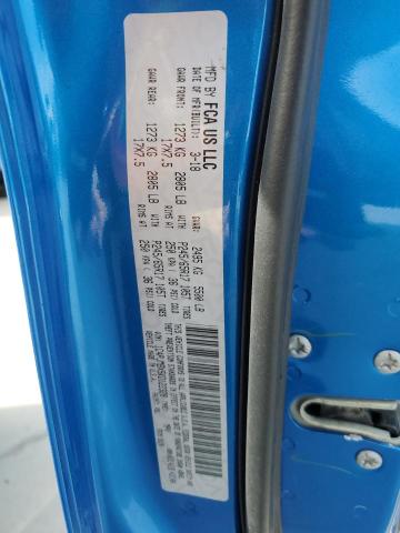 1C4PJMBX5KD122328 - 2019 JEEP CHEROKEE TRAILHAWK BLUE photo 14