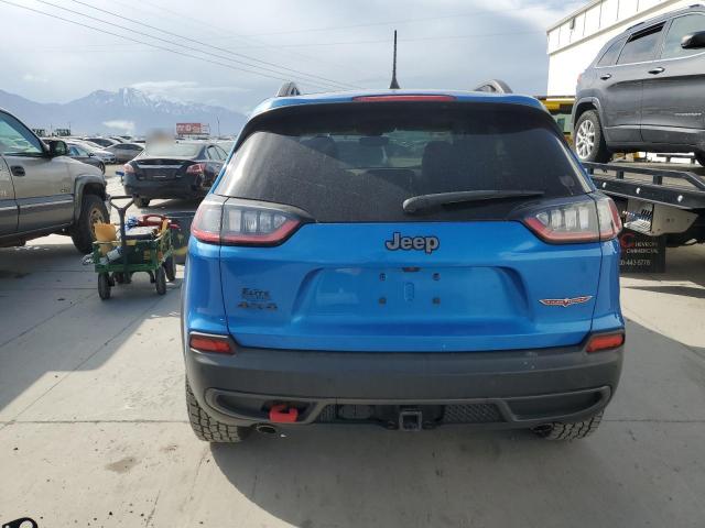 1C4PJMBX5KD122328 - 2019 JEEP CHEROKEE TRAILHAWK BLUE photo 6