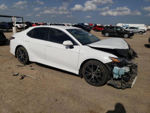 4T1G11AK4PU817584 - 2023 TOYOTA CAMRY SE NIGHT SHADE WHITE photo 4