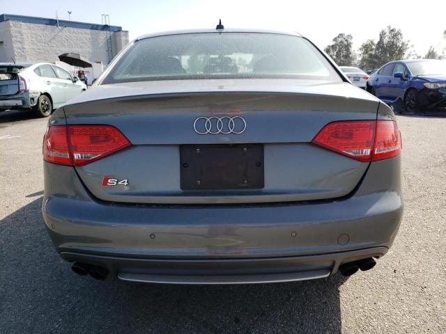 WAUKGAFL3CA070650 - 2012 AUDI S4 PRESTIGE GRAY photo 6