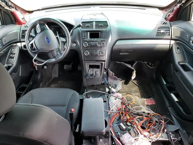 1FM5K8AR7GGC61392 - 2016 FORD EXPLORER POLICE INTERCEPTOR 栗色 照片 8