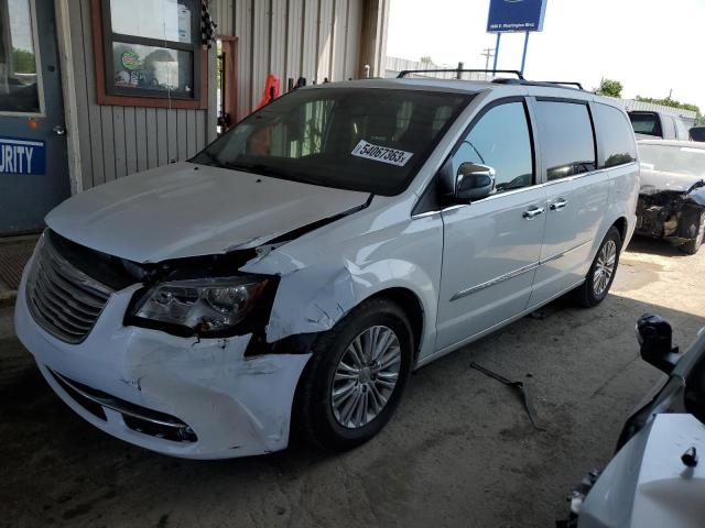 2C4RC1CG5GR128103 - 2016 CHRYSLER TOWN & COU TOURING L WHITE photo 1