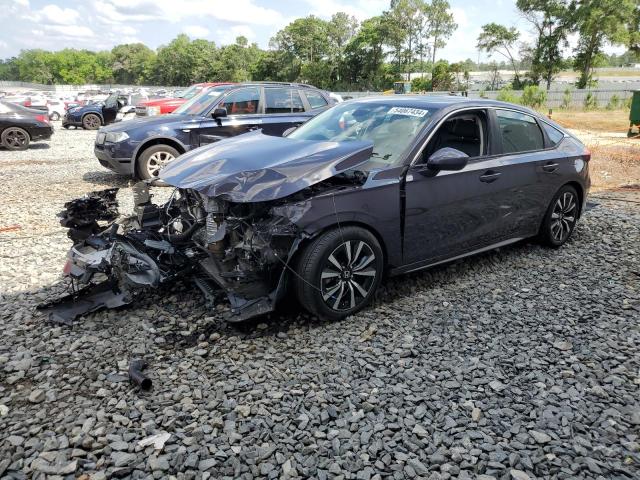 19XFL1H72PE001208 - 2023 HONDA CIVIC EXL იასამნისფერი ფოტო 1