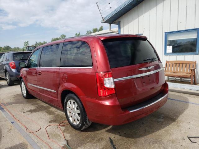 2C4RC1BGXDR589701 - 2013 CHRYSLER TOWN & COU TOURING 勃艮第红 照片 2