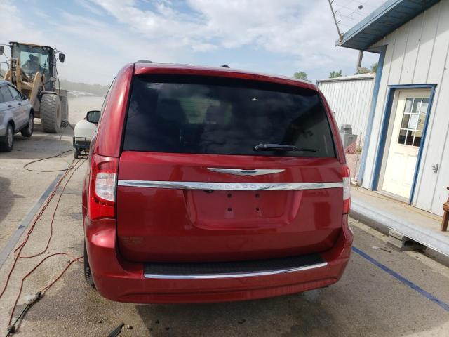 2C4RC1BGXDR589701 - 2013 CHRYSLER TOWN & COU TOURING 勃艮第红 照片 6