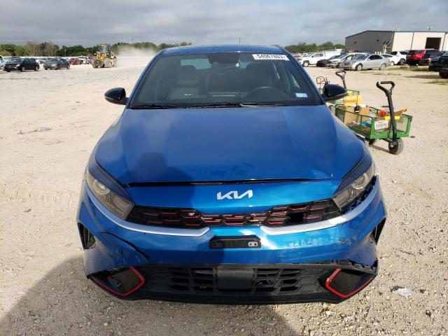 3KPF54AD9PE537780 - 2023 KIA FORTE GT LINE BLUE photo 5