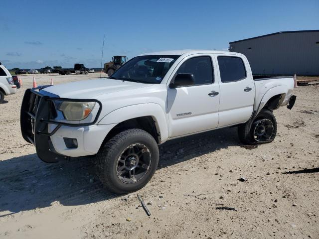 5TFJU4GN4CX016442 - 2012 TOYOTA TACOMA DOUBLE CAB PRERUNNER WHITE photo 1