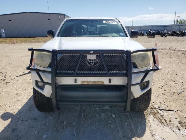 5TFJU4GN4CX016442 - 2012 TOYOTA TACOMA DOUBLE CAB PRERUNNER WHITE photo 5
