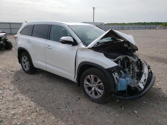 5TDJKRFH2FS154800 - 2015 TOYOTA HIGHLANDER XLE WHITE photo 4
