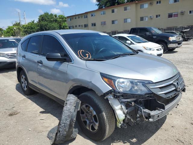 3CZRM3H30DG704030 - 2013 HONDA CR-V LX SILVER photo 4