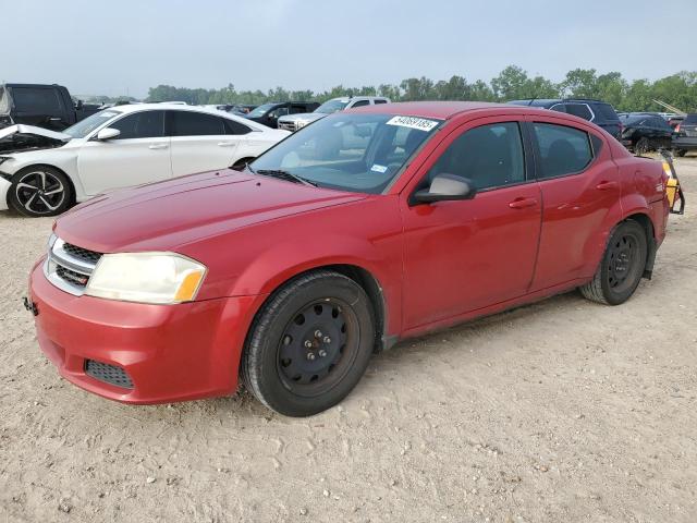 1B3BD4FB0BN508697 - 2011 DODGE AVENGER EXPRESS RED photo 1