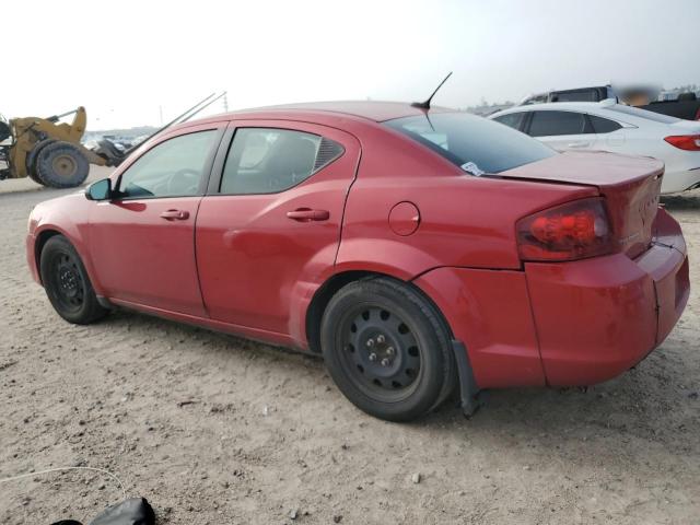 1B3BD4FB0BN508697 - 2011 DODGE AVENGER EXPRESS RED photo 2