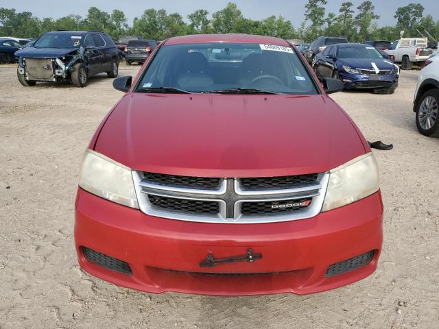 1B3BD4FB0BN508697 - 2011 DODGE AVENGER EXPRESS RED photo 5
