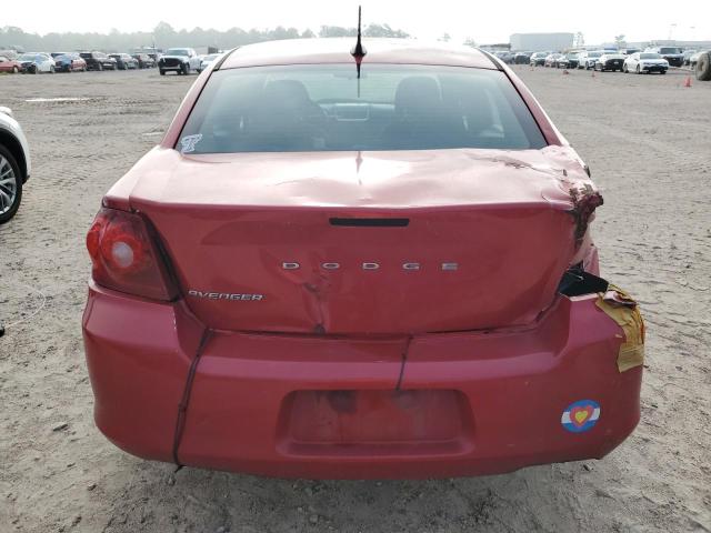 1B3BD4FB0BN508697 - 2011 DODGE AVENGER EXPRESS RED photo 6