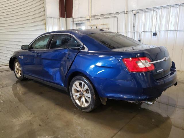 1FAHP2EW3CG135305 - 2012 FORD TAURUS SEL BLUE photo 2