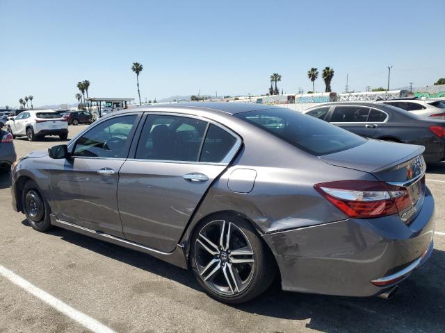 1HGCR2F58HA154268 - 2017 HONDA ACCORD SPORT GRAY photo 2