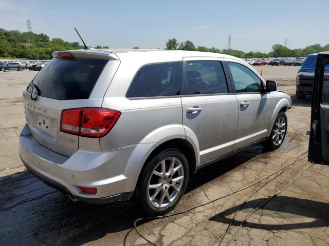 3C4PDDEG2CT285792 - 2012 DODGE JOURNEY R/T SILVER photo 3