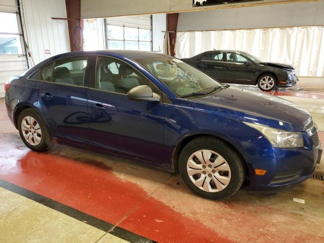 1G1PB5SG4D7229528 - 2013 CHEVROLET CRUZE LS BLUE photo 4